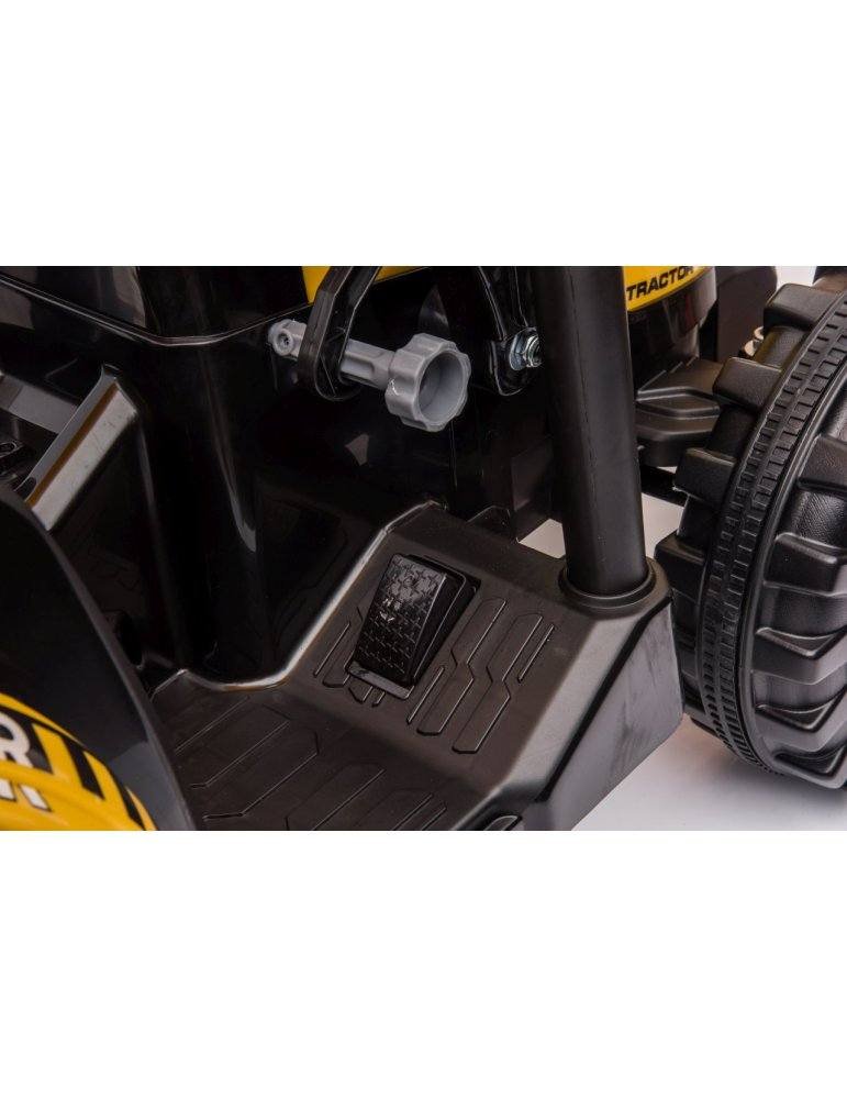 MEGA Tractor D68 24V | Vehículo Infantil con Remolque y Música 