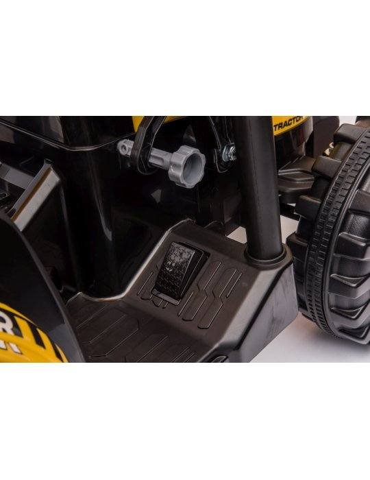 MEGA Tractor D68 24V | Vehículo Infantil con Remolque y Música 