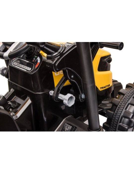 MEGA Tractor D68 24V | Vehículo Infantil con Remolque y Música 