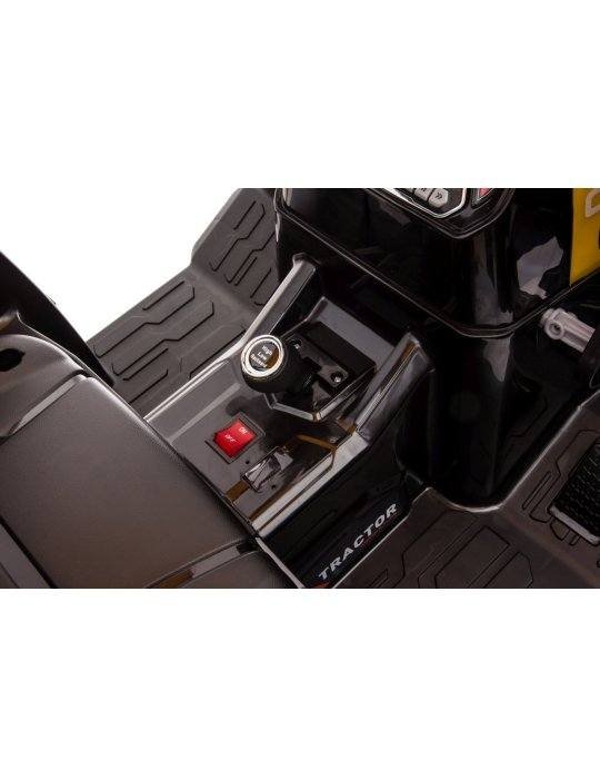 MEGA Tractor D68 24V | Vehículo Infantil con Remolque y Música 