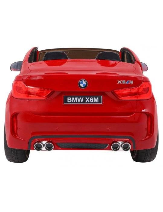 Bambini Auto elettrica BMW X6M XXL Bianco - Spazio e Potenza - Biplace 7 
