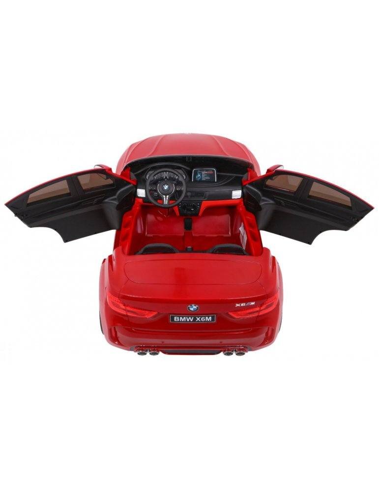 Bambini Auto elettrica BMW X6M XXL Bianco - Spazio e Potenza - Biplace 8 