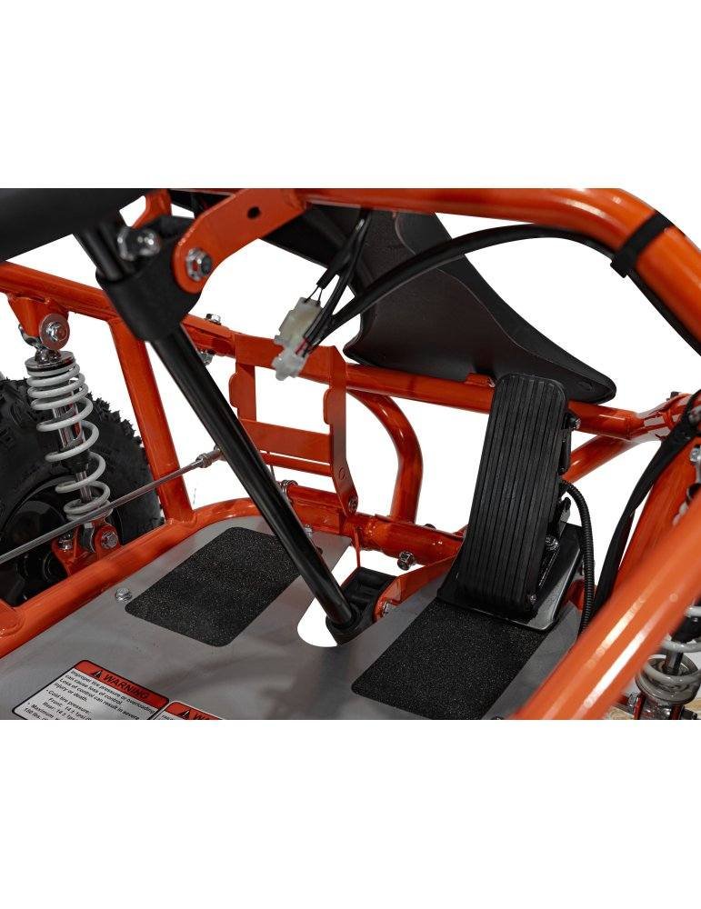 Kart Eléctrico Infantil Mud Monster Monoplaza 48 V 8 