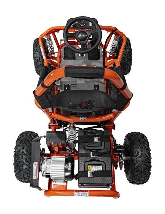 Kart Eléctrico Infantil Mud Monster Monoplaza 48 V 13 