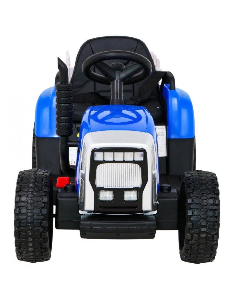 Tractor Eléctrico Infantil con Remolque 12V – Monoplaza, Control Remoto  - Vista 2