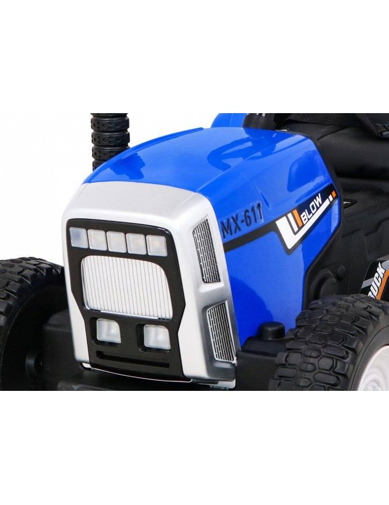 Tractor Eléctrico Infantil con Remolque 12V – Monoplaza, Control Remoto  - Vista 8
