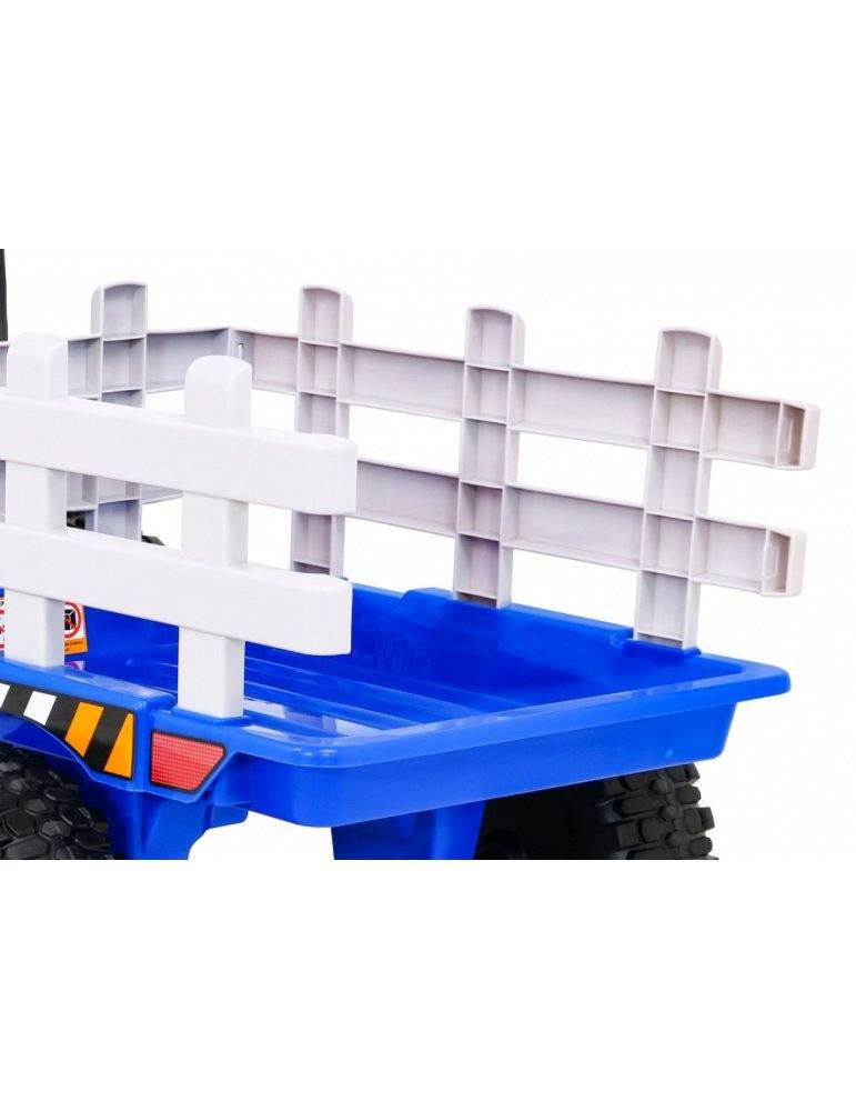 Tractor Eléctrico Infantil con Remolque 12V – Monoplaza, Control Remoto  - Vista 9