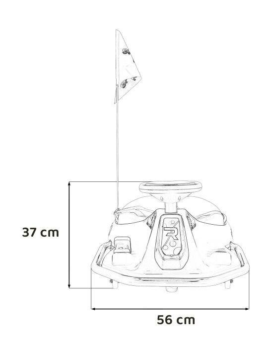 Racing Drifter 24V Δ Electrical vehicle with special wheels for Drifting 23 