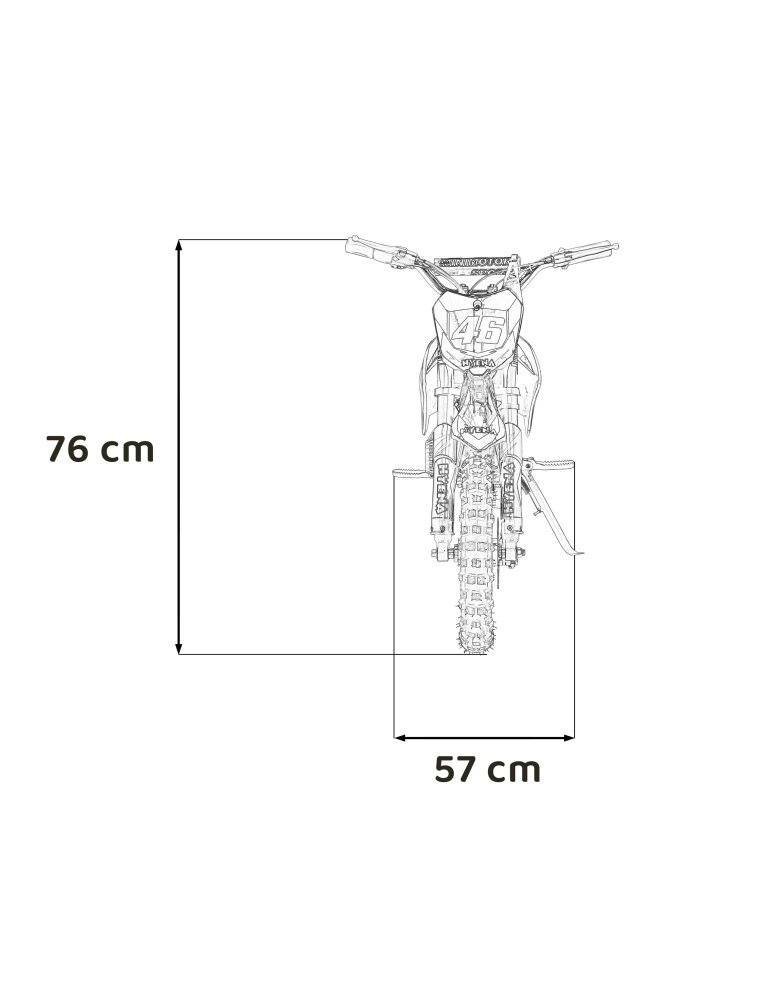 Moto RENEGADE 50R - Potencia 500W, Batería 36V, Seguridad y Diversión 