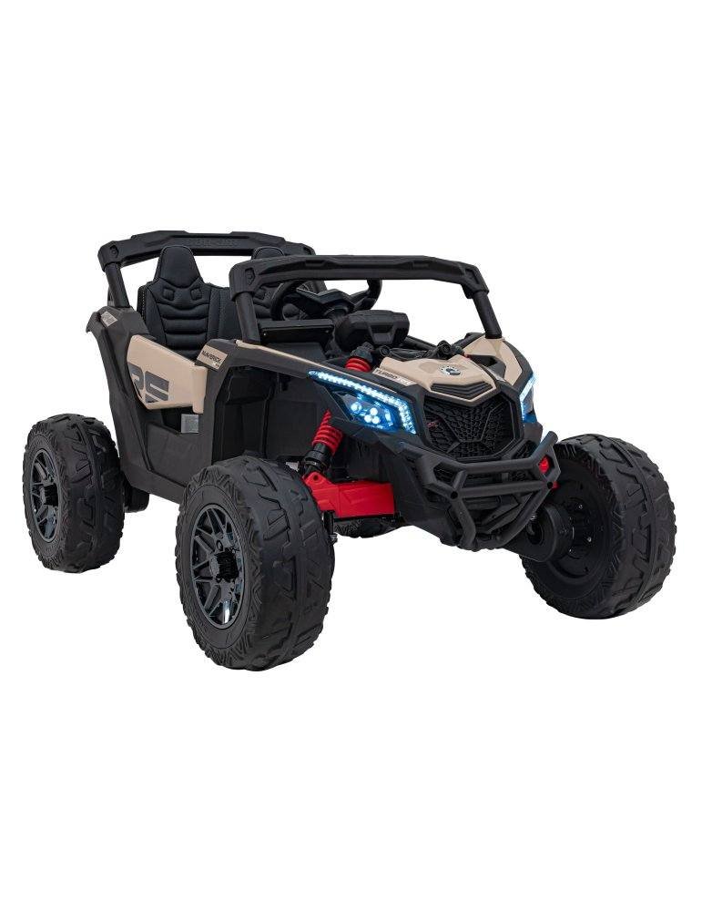 CAN-AM MAVERICK SINGLE-SEATER 4X4 DRIVE ELECTRIC QUAD FOR CHILDREN 4  - Vista 3