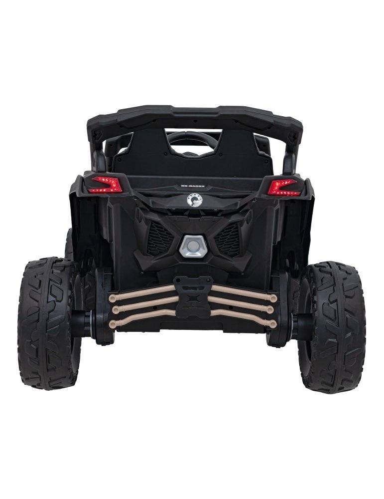 CAN-AM MAVERICK SINGLE-SEATER 4X4 DRIVE ELECTRIC QUAD FOR CHILDREN 6  - Vista 5
