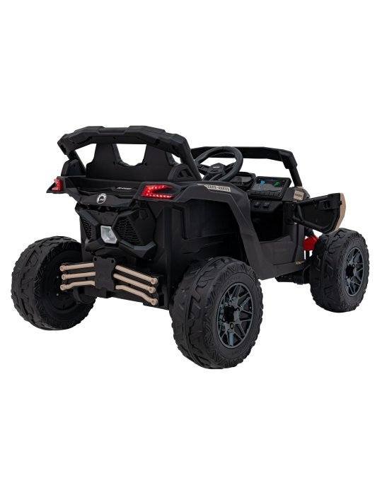 QUAD ELETTRICO PER BAMBINI MONOPOSTO CAN-AM MAVERICK CON TRAZIONE 4X4 7 