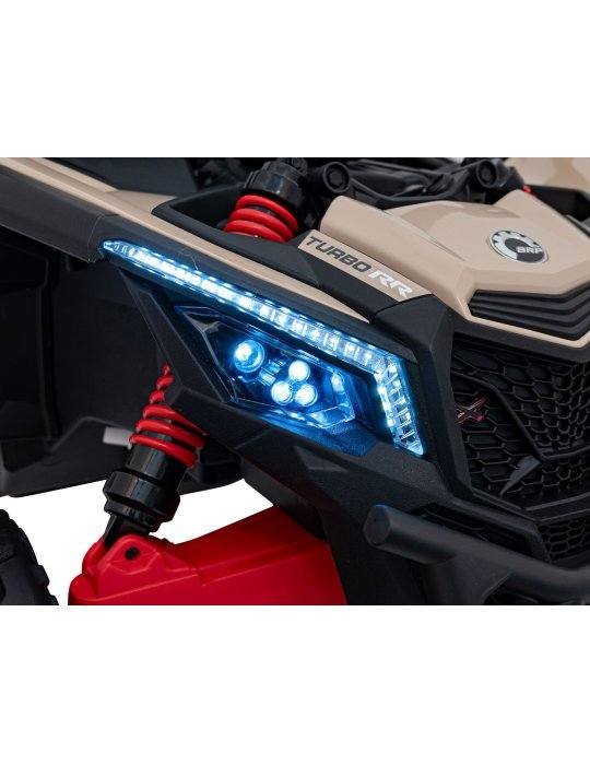 QUAD ELETTRICO PER BAMBINI MONOPOSTO CAN-AM MAVERICK CON TRAZIONE 4X4 11 