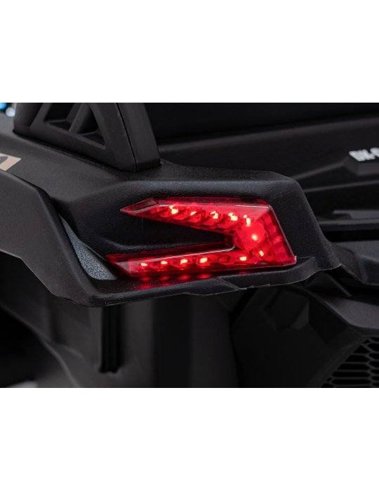 QUAD ELETTRICO PER BAMBINI MONOPOSTO CAN-AM MAVERICK CON TRAZIONE 4X4 13 