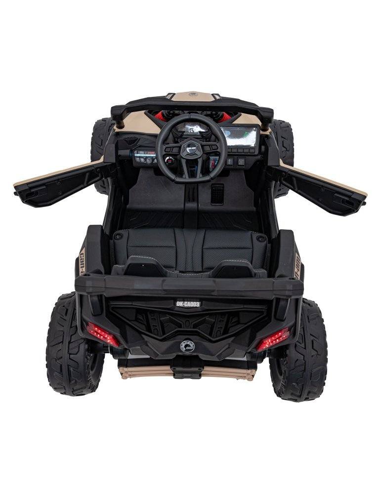 CAN-AM MAVERICK SINGLE-SEATER 4X4 DRIVE ELECTRIC QUAD FOR CHILDREN 16  - Vista 15