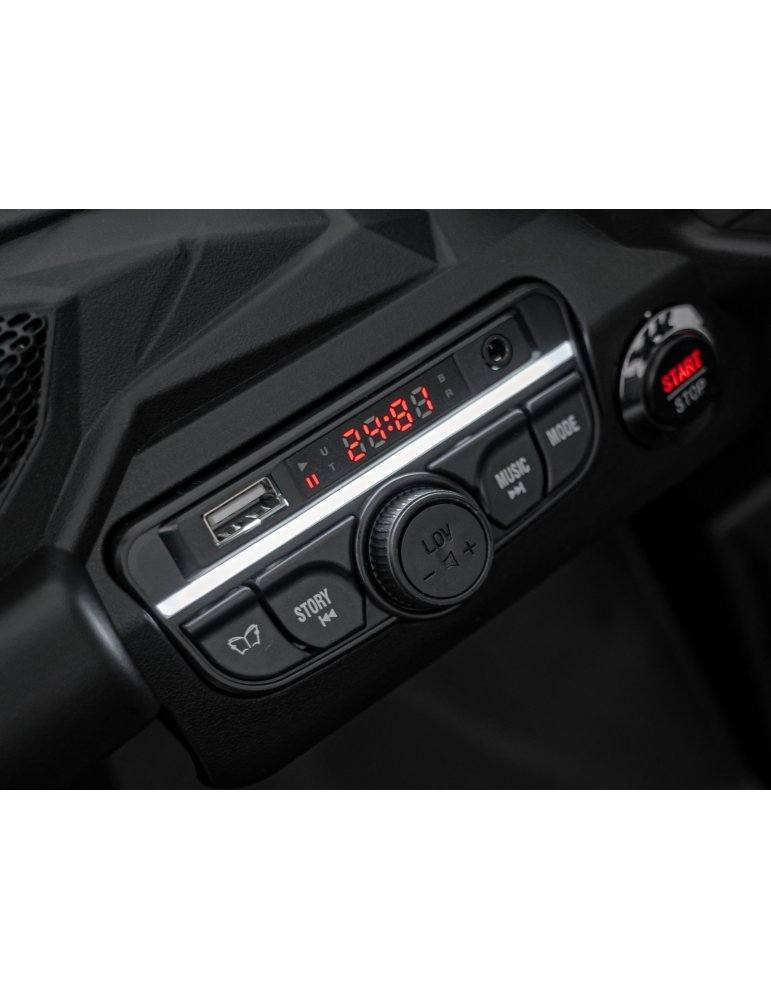 QUAD ELÉCTRICO INFANTIL CAN-AM MAVERICK MONOPLAZA CON TRACCIÓN 4X4 19 