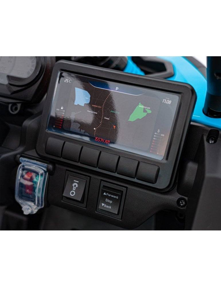 QUAD ELÉCTRICO INFANTIL CAN-AM MAVERICK MONOPLAZA CON TRACCIÓN 4X4 10 