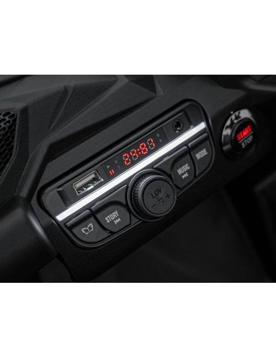 QUAD ELÉCTRICO INFANTIL CAN-AM MAVERICK MONOPLAZA CON TRACCIÓN 4X4 11 