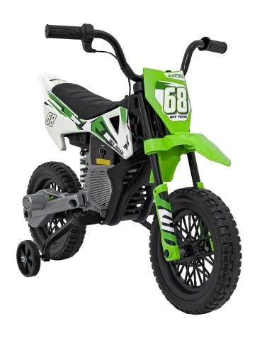 Moto PANTONE 361C - Motocicleta elétrica infantil 12V com rodas de EVA e MP3 MOTES DE CHILD 