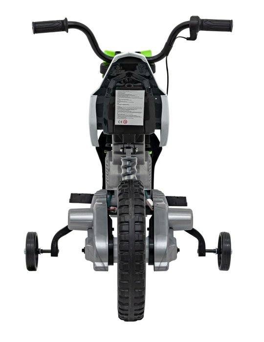 Moto Eléctrica Infantil Pantone 361C Con Ruedas EVA y MP3 32 