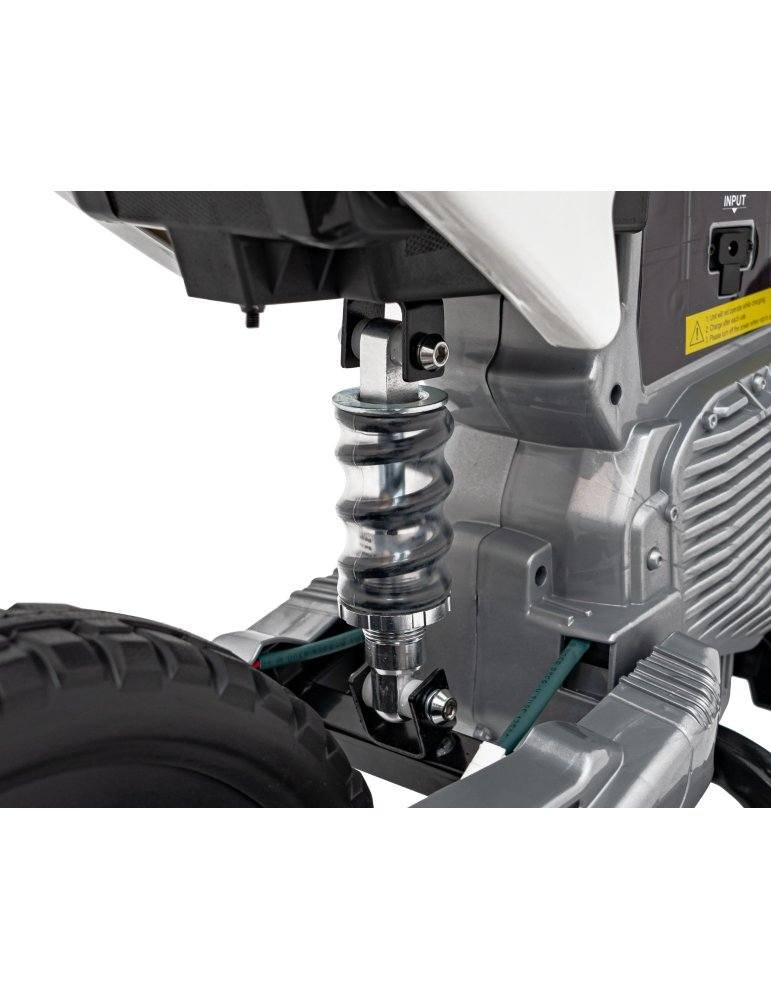 Moto PANTONE 361C - Moto Eléctrica Infantil 12V con Ruedas EVA y MP3 