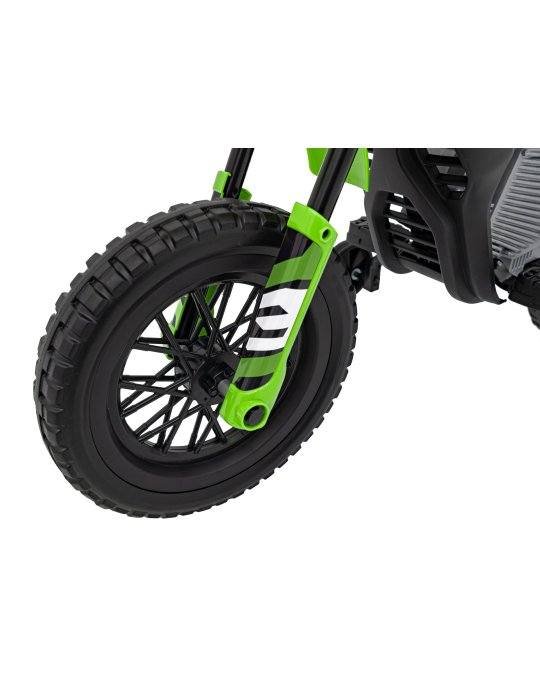 Moto PANTONE 361C - Moto Eléctrica Infantil 12V con Ruedas EVA y MP3 