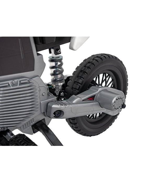 Moto Eléctrica Infantil Pantone 361C Con Ruedas EVA y MP3 63 