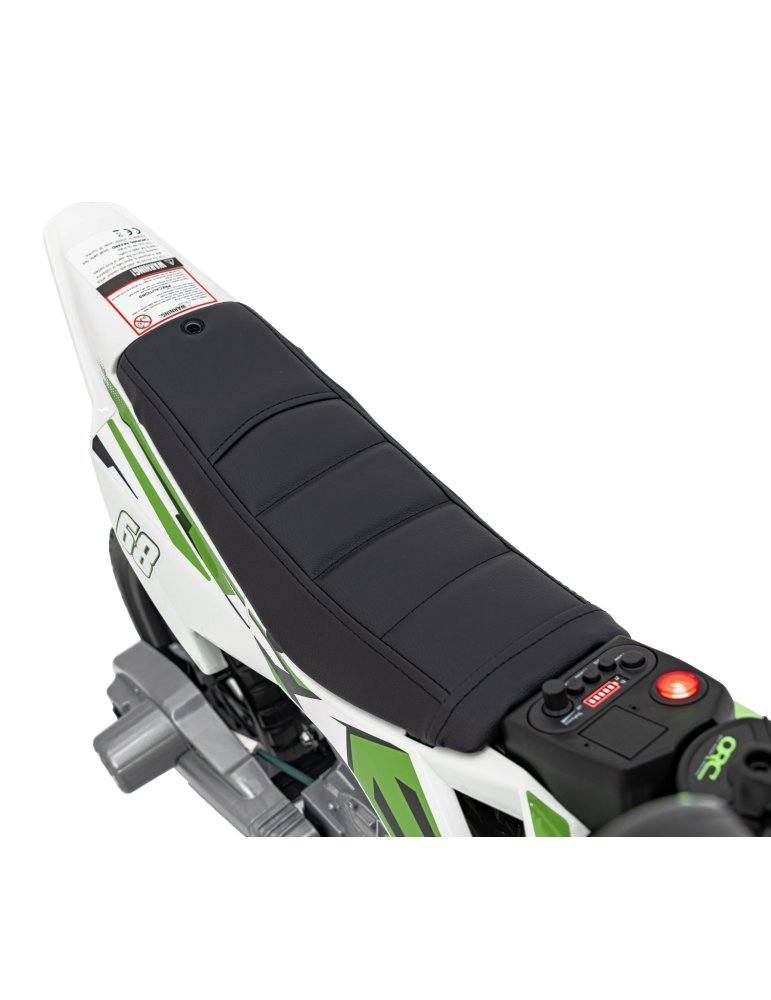 Moto Eléctrica Infantil Pantone 361C Con Ruedas EVA y MP3 66 
