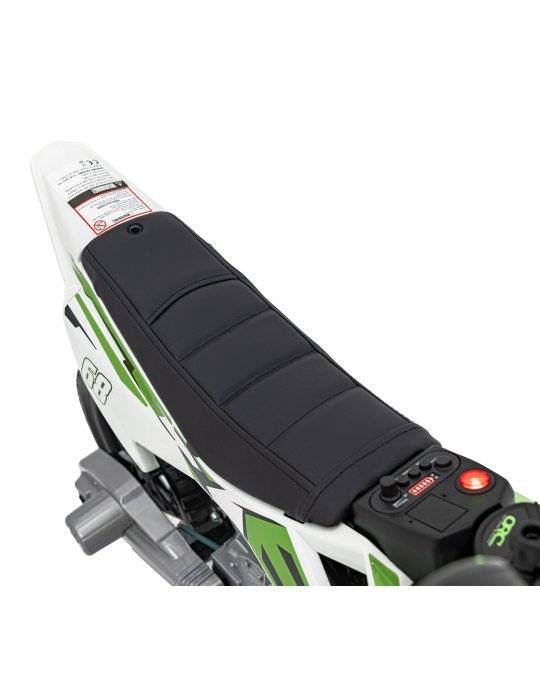 Moto Eléctrica Infantil Pantone 361C Con Ruedas EVA y MP3 66 