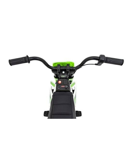 Moto Eléctrica Infantil Pantone 361C Con Ruedas EVA y MP3 78 