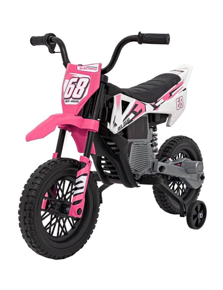 Moto Eléctrica Infantil Pantone 361C Con Ruedas EVA y MP3 16  - Vista 3