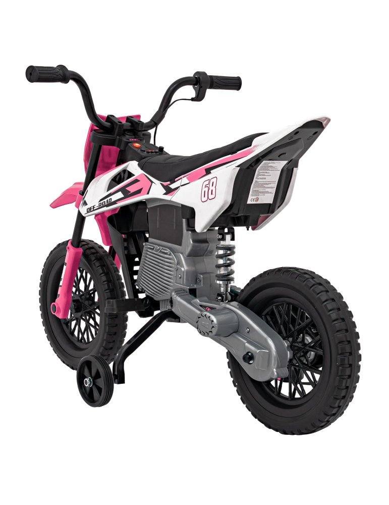 Moto Eléctrica Infantil Pantone 361C Con Ruedas EVA y MP3 21  - Vista 5