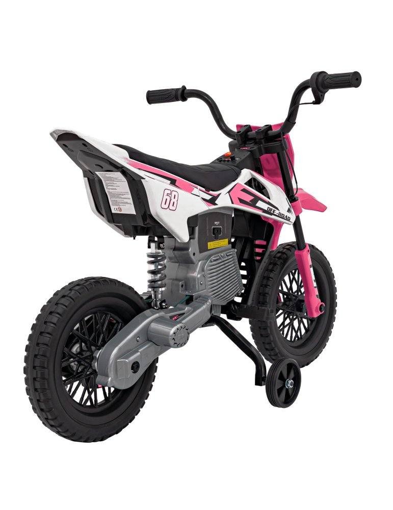 Moto Eléctrica Infantil Pantone 361C Con Ruedas EVA y MP3 25  - Vista 6