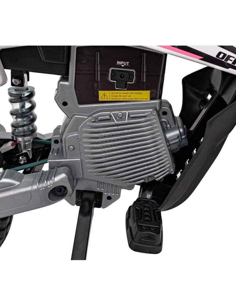 Moto Eléctrica Infantil Pantone 361C Con Ruedas EVA y MP3 42  - Vista 10