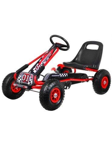 Kart AIR | Kart a Pedales con Ruedas Neumáticas y Asiento Ajustable  2