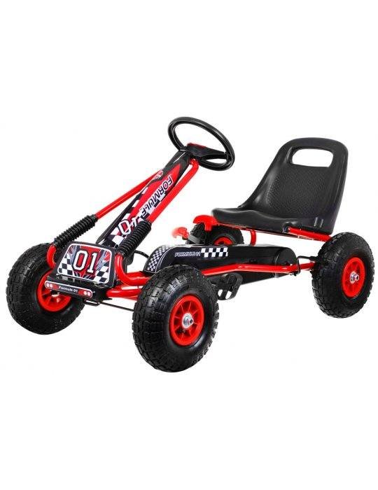 Kart AIR | Kart a Pedales con Ruedas Neumáticas y Asiento Ajustable 