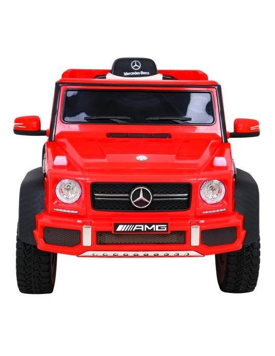 Coche eléctrico infantil Mercedes-Benz G63 AMG 6x6 | Monoplaza, 12V, 6 ruedas 