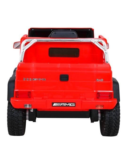 Coche eléctrico infantil Mercedes-Benz G63 AMG 6x6 | Monoplaza, 12V, 6 ruedas 