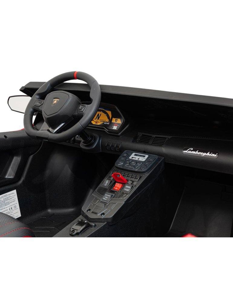 Lamborghini Aventador SV 24V - Conducción Infantil de Lujo y Seguridad 