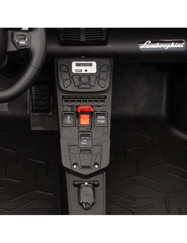 Lamborghini Aventador SV 24V - Conducción Infantil de Lujo y Seguridad 