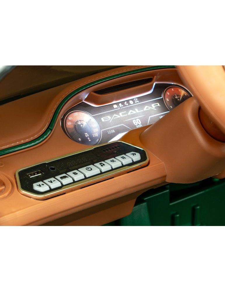 Auto elettrica per bambini Bentley Bacalar Monoplaza MP3 10 