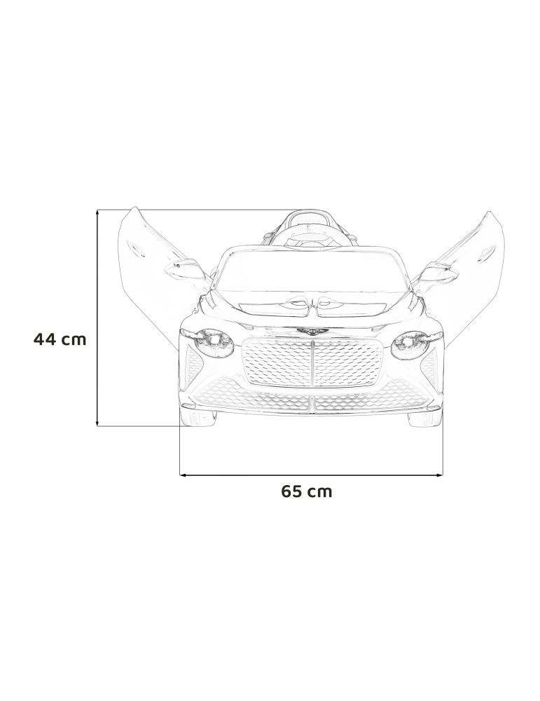 Auto elettrica per bambini Bentley Bacalar Monoplaza MP3 20 