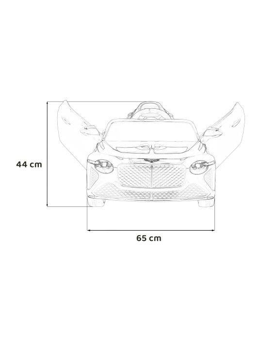 Auto elettrica per bambini Bentley Bacalar Monoplaza MP3 20 