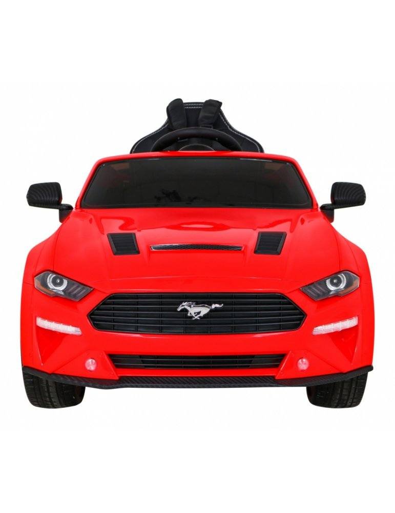 Ford Mustang GT 12V - Coche Eléctrico Infantil con Asiento de Cuero y Luces LED 