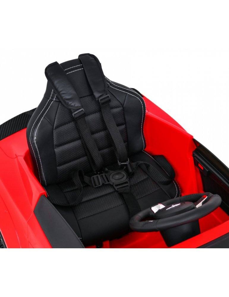 Ford Mustang GT 12V - Coche Eléctrico Infantil con Asiento de Cuero y Luces LED 