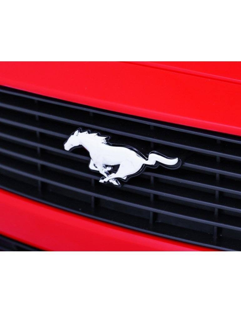Ford Mustang GT 12V - Coche Eléctrico Infantil con Asiento de Cuero y Luces LED 