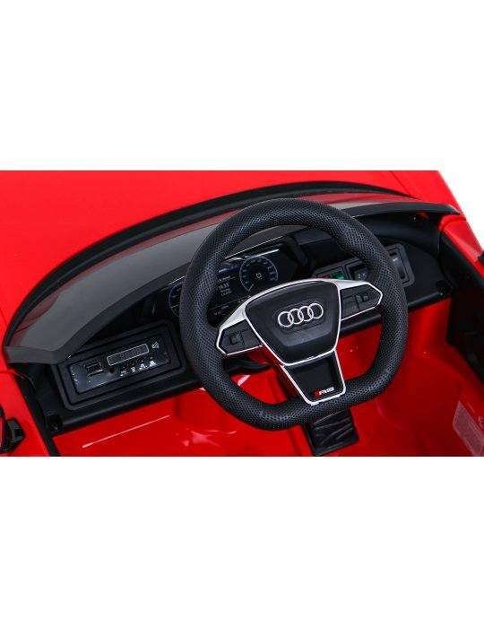 Audi RS E-Tron GT - Coche Eléctrico Infantil con Control Remoto y Luces LED 