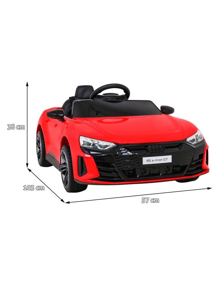 Audi RS E-Tron GT - Coche Eléctrico Infantil con Control Remoto y Luces LED 