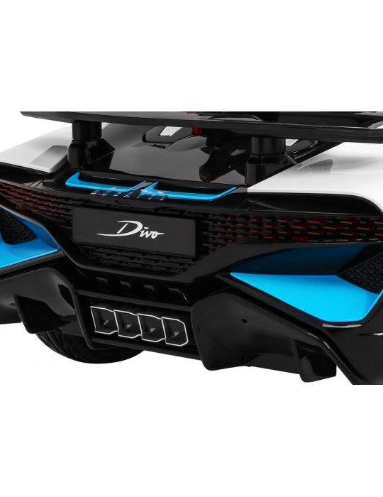 Bugatti Divo Eléctrico Infantil 12V/7Ah - Seguridad y Diversión para Niños 