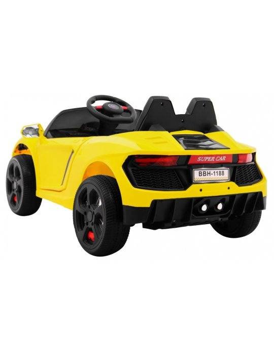 Future 12V - Coche Eléctrico Infantil con Control Remoto y Luces LED 